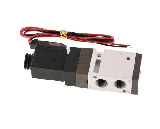 3/2 G1/8'' NC Magneetventiel 24V DC 1.5-10bar/21.0-140psi 2-polige Stekker YPC