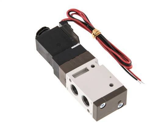 3/2 G1/8'' NC Magneetventiel 24V DC 1.5-10bar/21.0-140psi 2-polige Stekker YPC