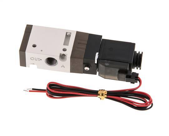 3/2 G1/8'' NC Magneetventiel 24V DC 1.5-10bar/21.0-140psi 2-polige Stekker YPC