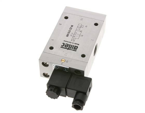 3/2 G1/2'' NC Magneetventiel 230V AC 1-10bar/14-140psi Airtec