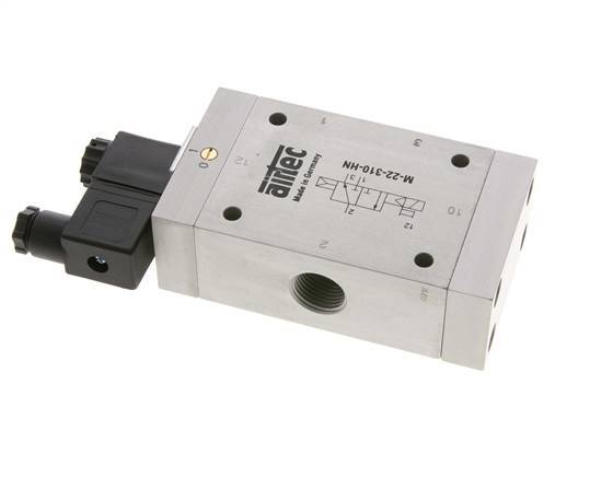 3/2 G1/2'' NC Magneetventiel 230V AC 1-10bar/14-140psi Airtec