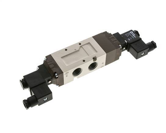 5/3 G1/2'' Middenuitlaat Magneetventiel 115V AC 2-10bar/28-140psi YPC