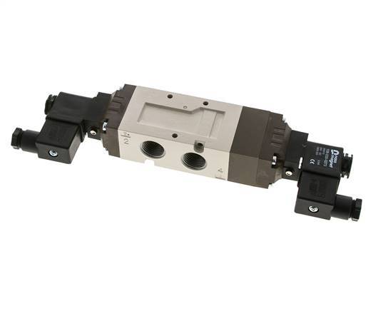 5/3 G1/2'' Middenuitlaat Magneetventiel 115V AC 2-10bar/28-140psi YPC