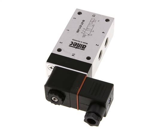 5/2 G1/4'' Magneetventiel 24V DC ATEX 2.5-10bar/35.0-140psi Airtec