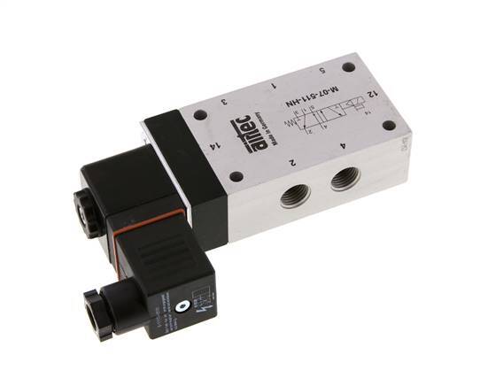 5/2 G1/4'' Magneetventiel 24V DC ATEX 2.5-10bar/35.0-140psi Airtec