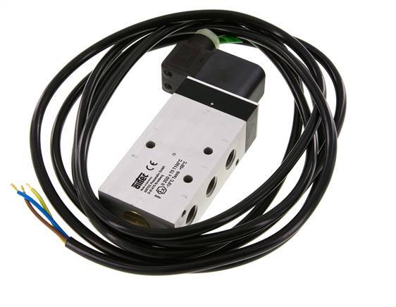 5/2 G1/4'' Magneetventiel 24V DC ATEX 2.5-10bar/35.0-140psi Airtec