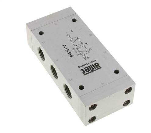 5/2 G1/2'' Luchtgestuurd Ventiel 1-10bar/14-140psi Airtec