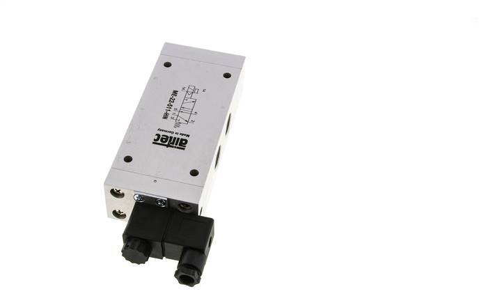 5/2 G1/2'' (G1/8'') Magneetventiel Extern 24V DC 0-10bar/0-140psi Airtec