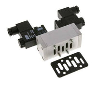 5/3 ISO 5599-1 Center Closed Solenoid Valve 12V DC 3-10bar/42-140psi Airtec