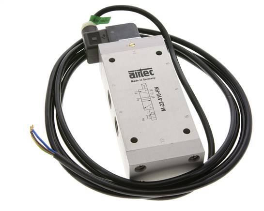 5/2 G1/2'' Magneetventiel 24V DC ATEX 1-10bar/14-140psi Airtec
