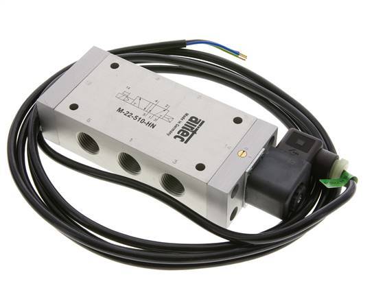 5/2 G1/2'' Magneetventiel 24V DC ATEX 1-10bar/14-140psi Airtec