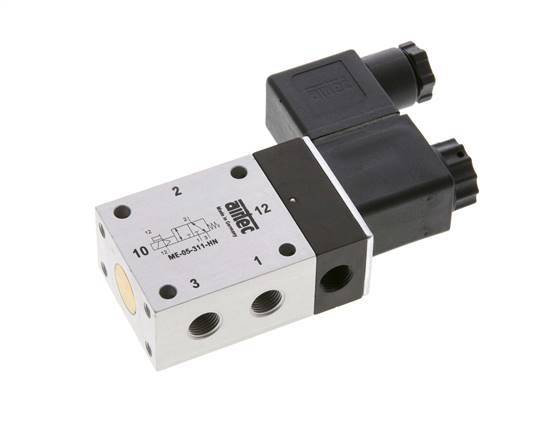 3/2 G1/8'' Solenoid Valve External Pilot 24V AC 0-10bar/0-140psi Airtec