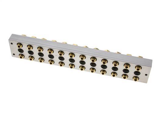 Manifold 12-Stations 5/2 5/3-weg Airtec M04/P04