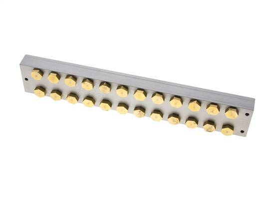 Manifold 12-Stations 5/2 5/3-weg Airtec M04/P04