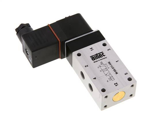 5/2 G1/8'' Magneetventiel 24V DC ATEX 3-10bar/42-140psi Airtec
