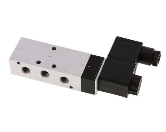5/2 G1/8'' Magneetventiel 24V DC 3-10bar/42-140psi Airtec