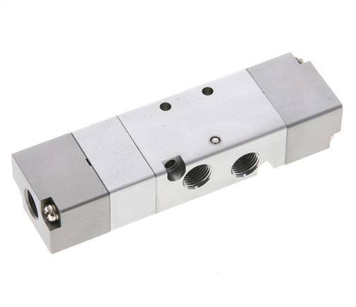 5/3 G1/8'' Uitlaat Midden Luchtgestuurd Ventiel 1.5-8bar/21.0-112psi E.MC