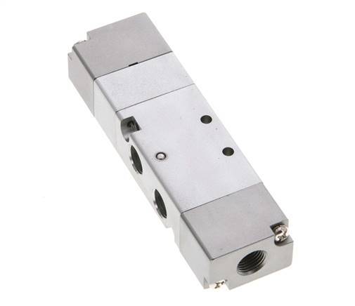 5/3 G1/8'' Uitlaat Midden Luchtgestuurd Ventiel 1.5-8bar/21.0-112psi E.MC