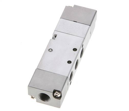 5/3 G1/8'' Uitlaat Midden Luchtgestuurd Ventiel 1.5-8bar/21.0-112psi E.MC