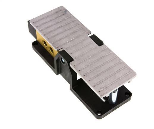 5/3 G1/4 '' Middenuitlaat Voetbediend Ventiel 2.5-10bar/35.0-140psi