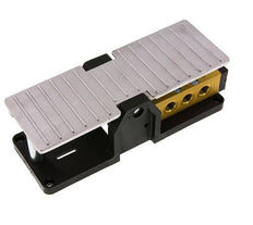 5/3 G1/4 '' Middenuitlaat Voetbediend Ventiel Detent 2.5-10bar/35.0-140psi