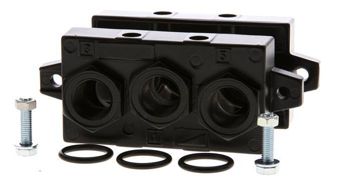 Eindplaten ISO 5599-1