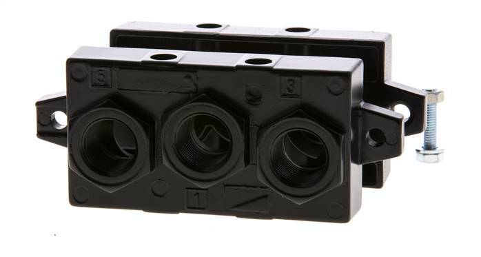 Eindplaten ISO 5599-1