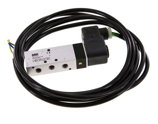 5/2 G1/8'' Magneetventiel 230V AC ATEX 3-10bar/42-140psi Airtec