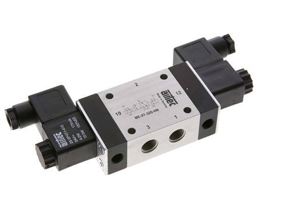 3/2 G1/4'' (G1/8'') Bistable Solenoid Valve External Pilot 230V AC 0-10bar/0-140psi Airtec