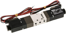 5/3 M5 uitlaat midden Magneetventiel 24V DC 2-10bar/28-140psi 2-polige Stekker YPC