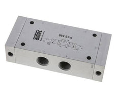5/3 G1/2'' Midden Gesloten Luchtgestuurd Ventiel 0-10bar/0-140psi Airtec