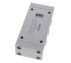 5/3 G1/2'' Midden Gesloten Luchtgestuurd Ventiel 0-10bar/0-140psi Airtec