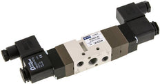 5/3 G1/4'' (G1/8'') Center Closed Solenoid Valve 115V AC 2-10bar/28-140psi YPC