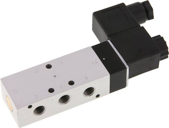 5/2 G1/8'' Magneetventiel 230V AC 3-10bar/42-140psi Airtec