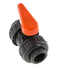 PVC 2-weg Kogelkraan Dubbele Wartel 20 mm Sok EPDM
