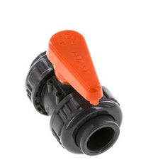 PVC 2-weg Kogelkraan Dubbele Wartel 20 mm Sok EPDM
