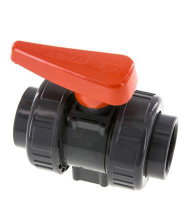PVC kogelkraan 3-weg met lijmmof T-boring EPDM 90 mm PN 16 | NKI Neede | NKI Neede PVC kogelkraan 3-weg met lijmmof T-boring EPDM 90 mm PN 16 | NKI Neede | NKI Neede