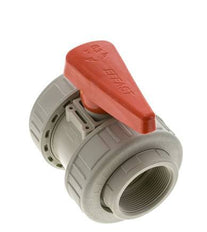 PP-H 2-weg Kogelkraan Dubbele Wartel Rp 2'' EPDM