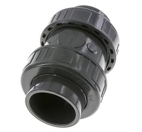 PVC Terugslagklep 63 mm 0,012-16 bar