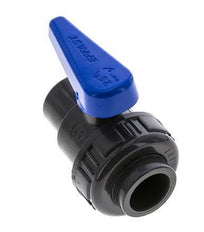 PVC 2-weg Kogelkraan Enkele Wartel 25 mm Sok EPDM