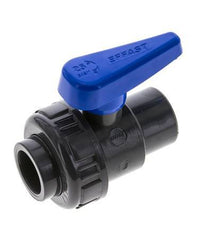 PVC 2-weg Kogelkraan Enkele Wartel 25 mm Sok EPDM