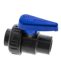 PVC 2-weg Kogelkraan Enkele Wartel 25 mm Sok EPDM