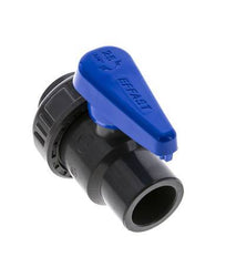 PVC 2-weg Kogelkraan Enkele Wartel 25 mm Sok EPDM