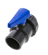 PVC 2-weg Kogelkraan Enkele Wartel 63 mm Sokkel EPDM