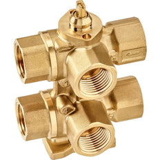 Belimo 6-Weg Regelklep Rp1/2 Kvs0.25/0.63 24VAC/DC 75s 0-10V 1Nm IP40 R3015-P25-P63-B1/CQ24A-SZ