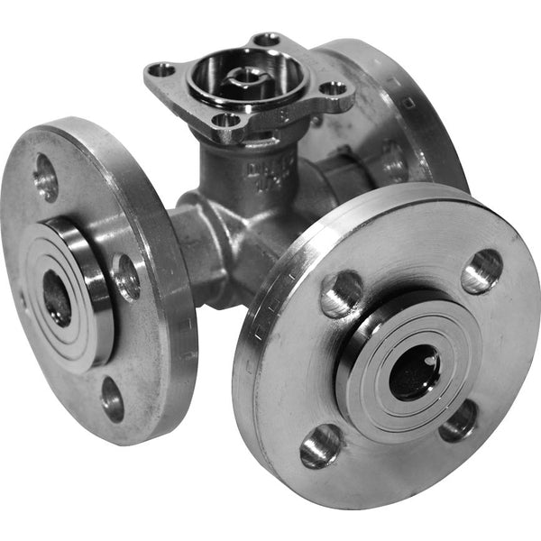 Belimo 3-Way Characterized Valve DN15 Flange Kvs0.63 24VAC/DC Fail-Safe 75s 2-point 10Nm IP54 R7015RP63-B1/NRF24A