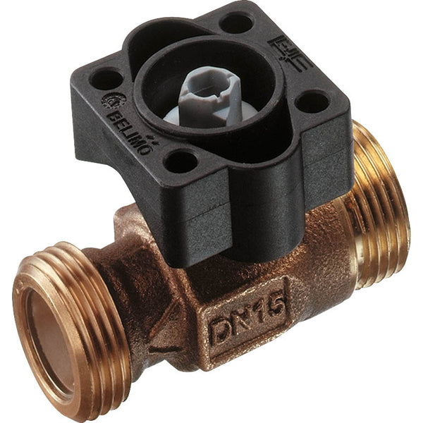 Belimo Characterized Valve G1 Kvs2.5 24VAC/DC 90s BACnet/Modbus/MP-Bus 0-10/2-10V 5Nm IP54 R412D/LR24A-MOD