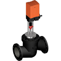 Belimo Globe Valve DN200 Flange 65mm Stroke Kvs630 24VAC/DC 82s 2-10V 12000N IP65 Terminal H6200+GV12-24-SR-T