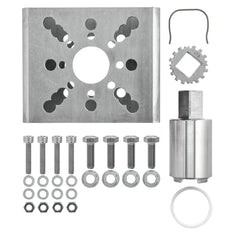 Kit retrofitadapters F07/F05/F10 (incl. schroeven F07) Platkop/vierkant SW 14