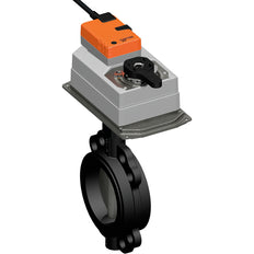 Belimo Vlinderklep DN100/PN16 Wafer 24VAC/DC Open/Dicht GGG40 EPDM IP54 ISO 5211 35s 90Nm D6100N/DRC24A-5